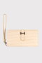 Zoozie Bags Astana Cartera Mujer Piel PU Beige 17x9x1.5 cm Elegante y Sofisticada